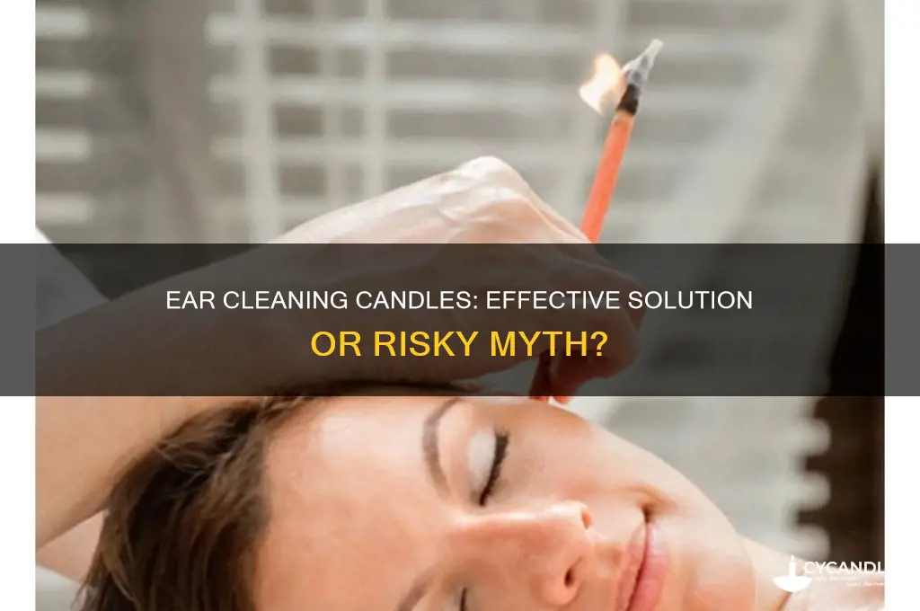 do ear cleaning candles work