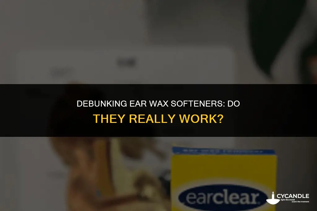 do ear wax softeners work