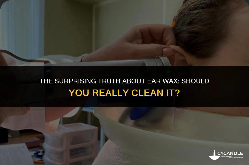 do ent clean ear wax