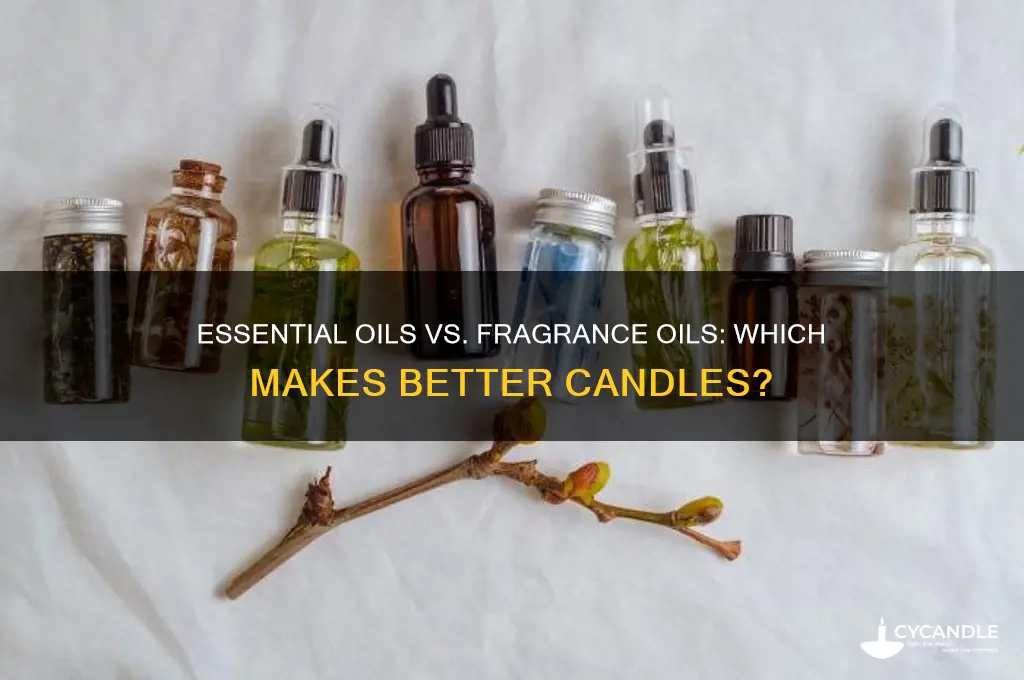 do essential oils make better candles