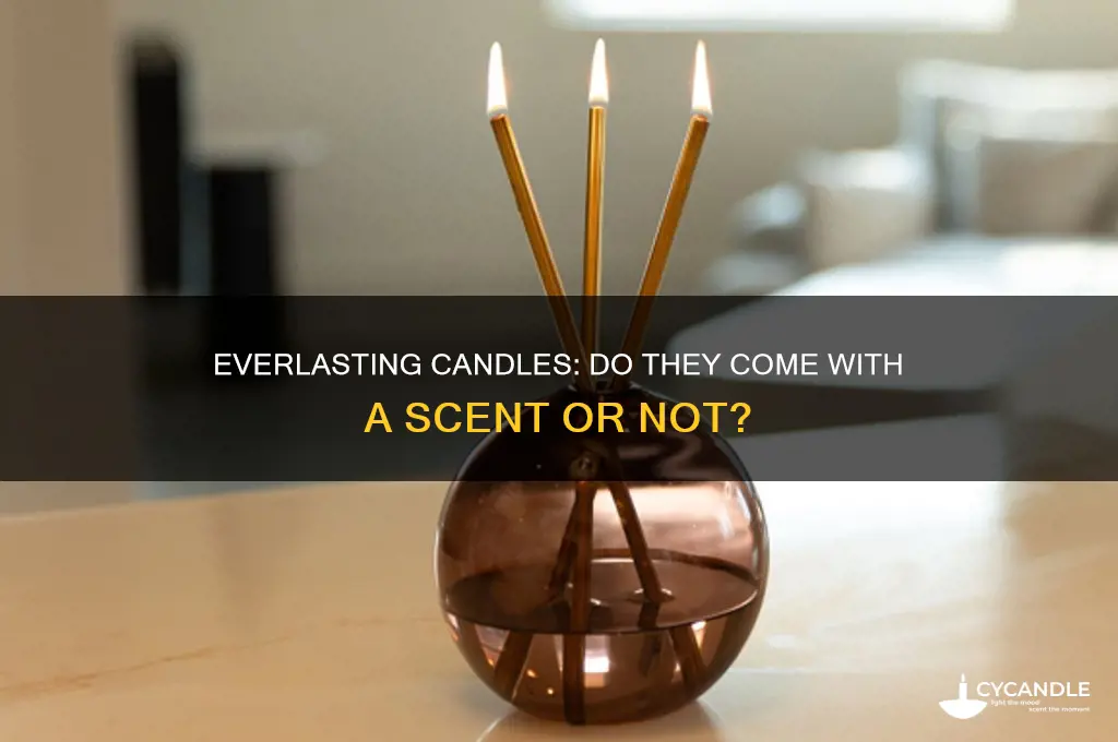 do everlasting candles have a scent