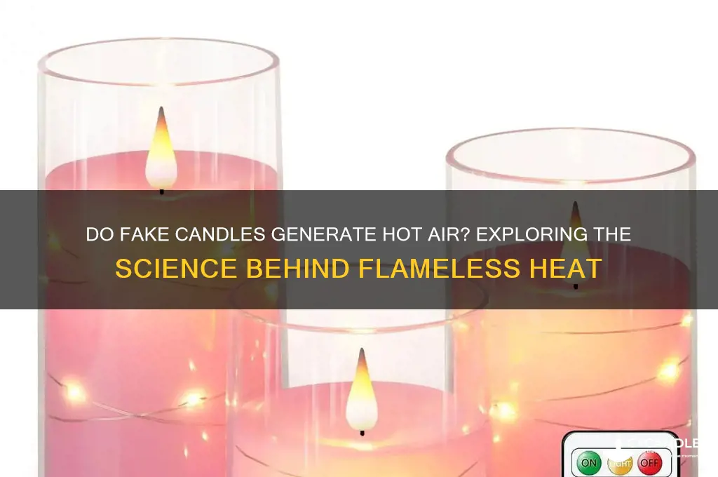 do fake candles make hot air