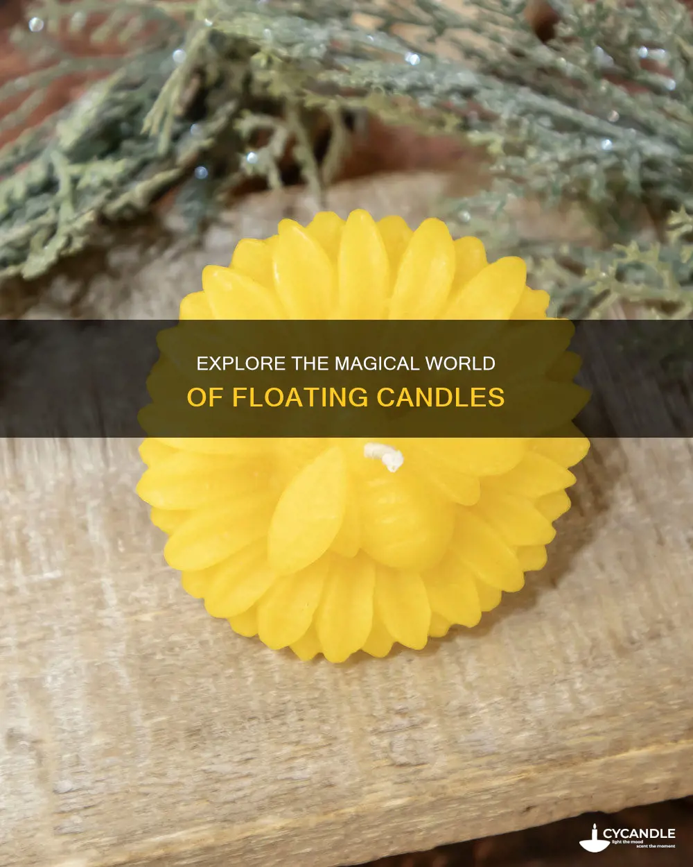 do floating candles come in different shapes and sizes
