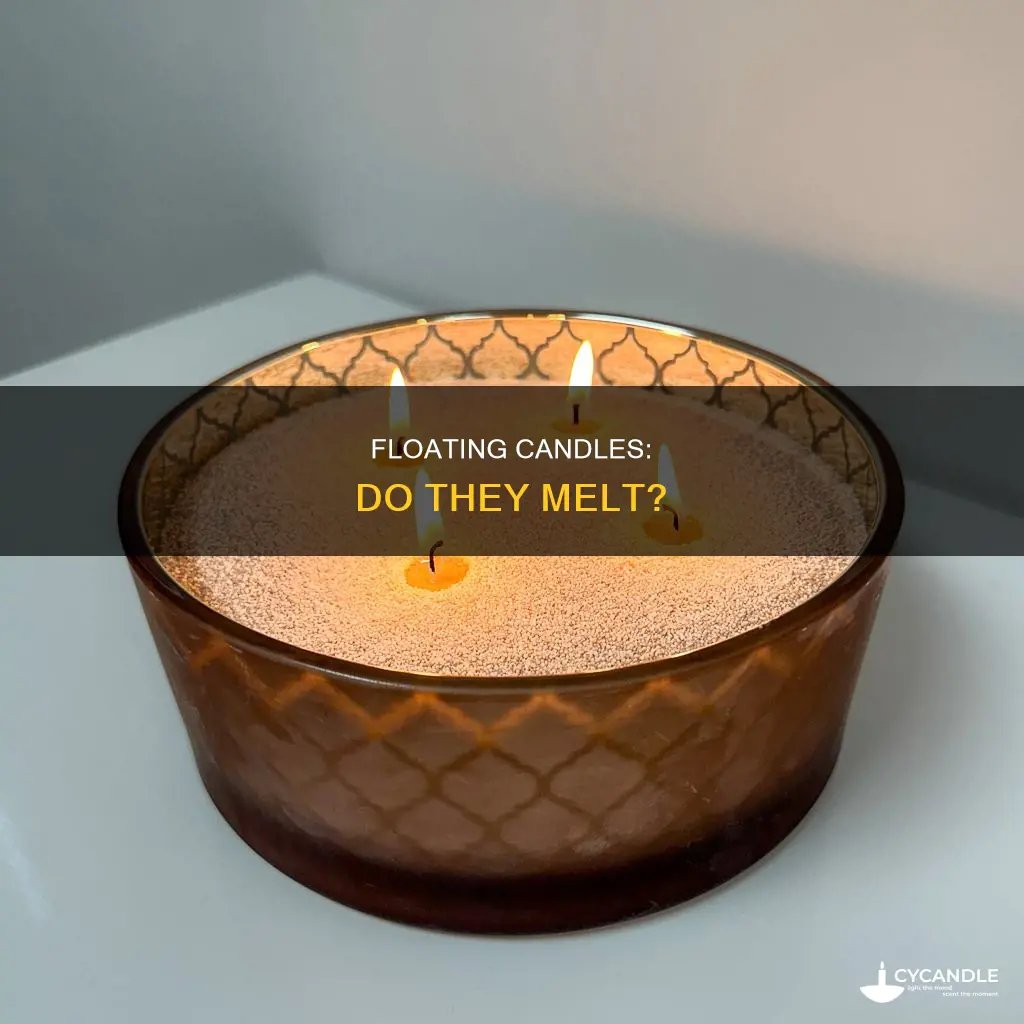 do floating candles melt