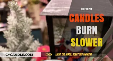 Frozen Candles: Do They Burn Slower? Unveiling the Truth