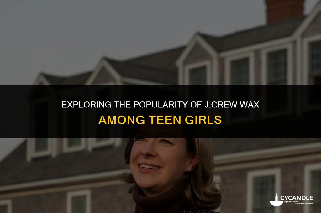 do girls use j crew wax