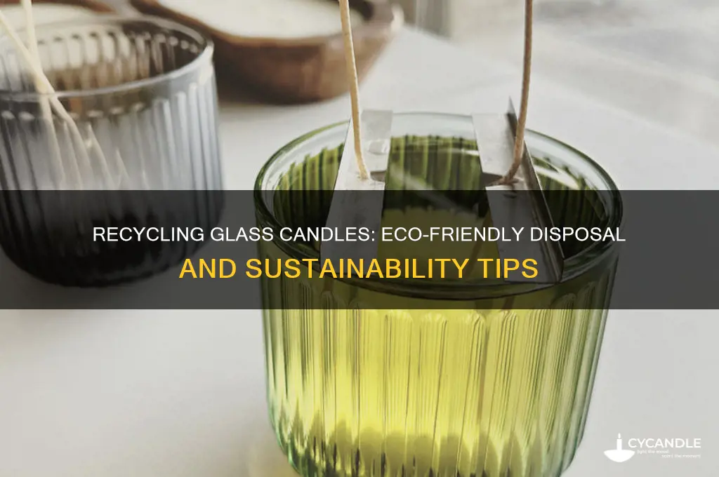 do glass candles get recycled