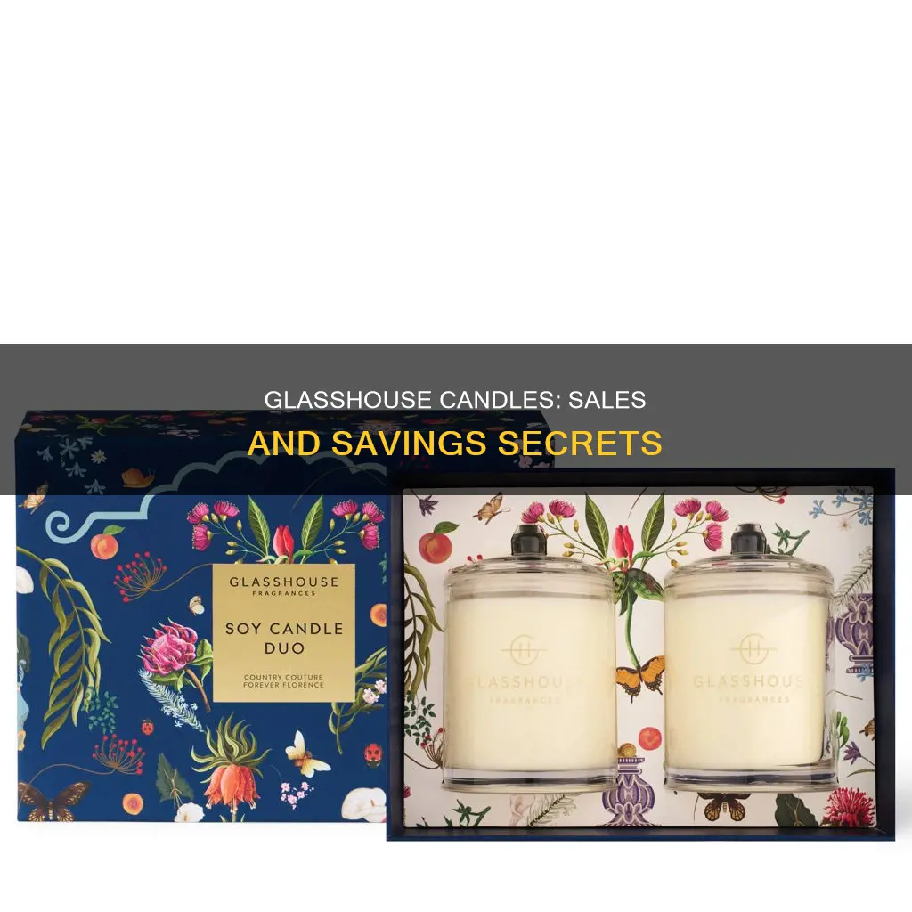 do glasshouse candles ever go on sale