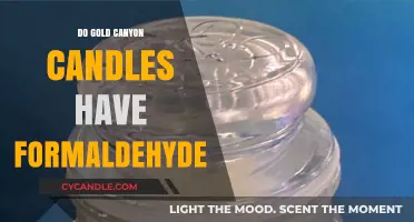 Gold Canyon Candles: Formaldehyde-Free Fragrance