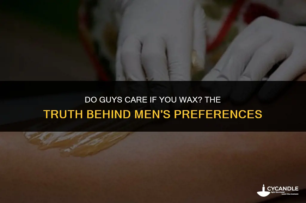 do guys care if you wax