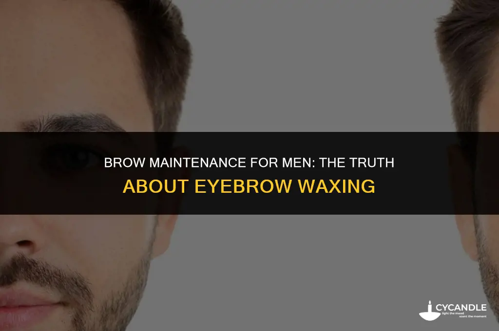 do guys get eyebrows waxed