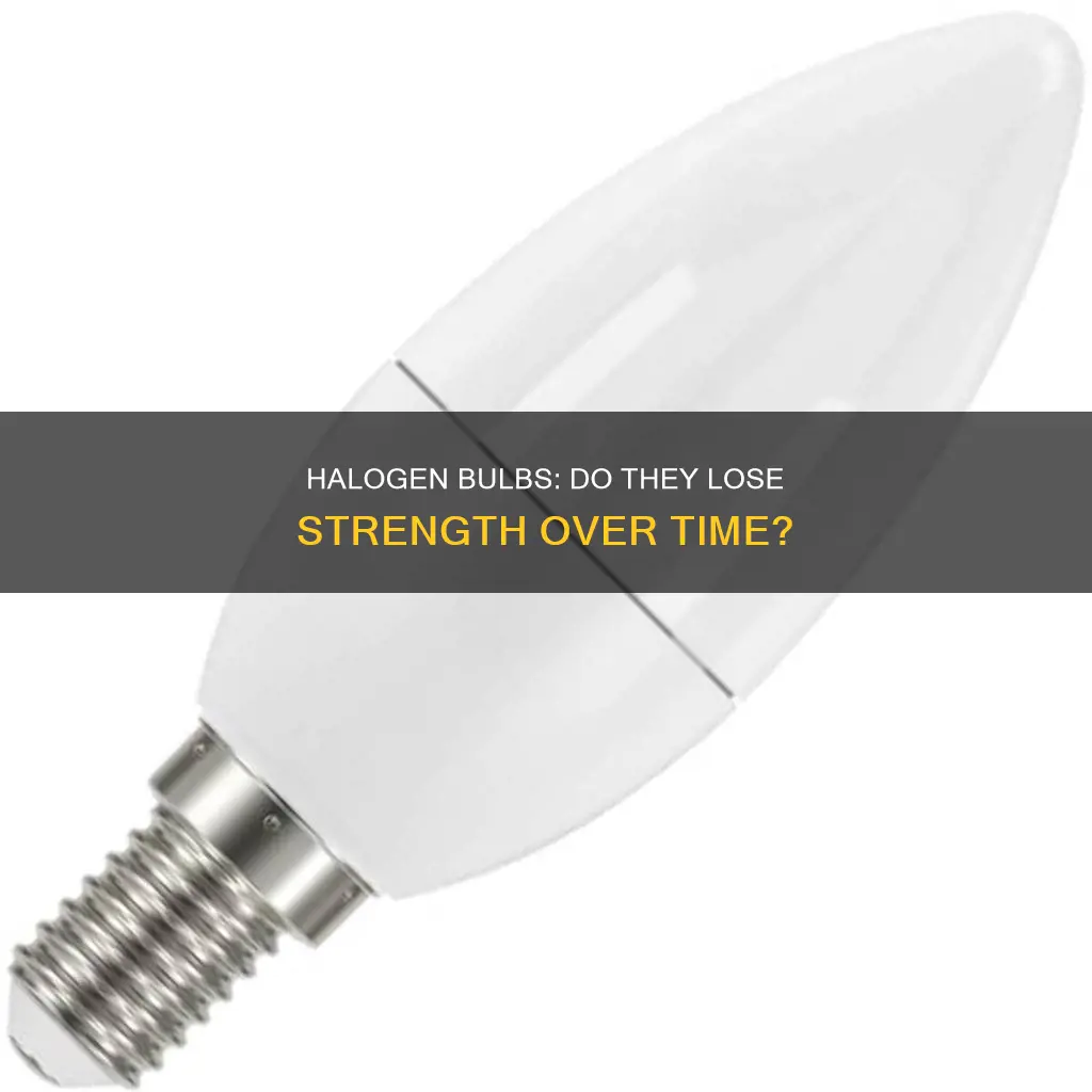 do halogen candle warmer bulbs weaken