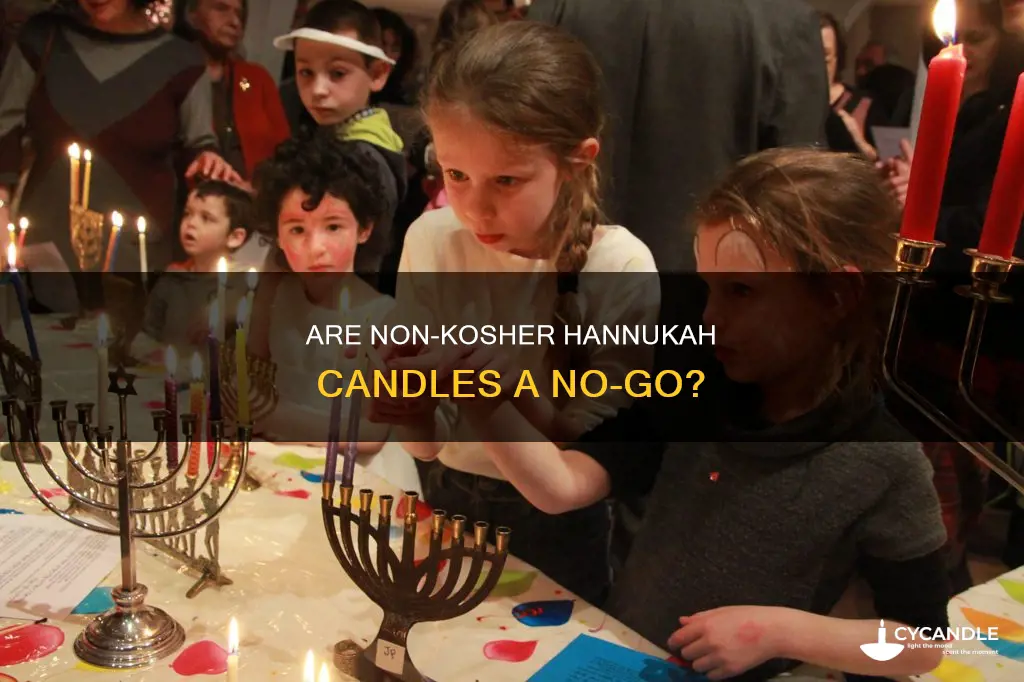 do hannukah candles have to be kosher