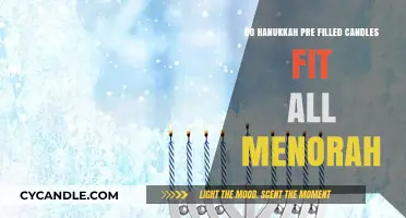 Hanukkah Candles: Fit All Menorahs?