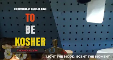 Are Non-Kosher Hanukkah Candles a No-No?