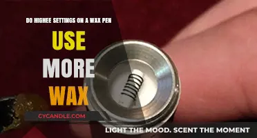 Exploring Wax Consumption: Do Higher Settings on Wax Pens Use More Wax?