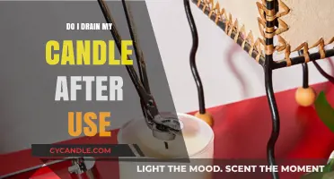Should You Drain Your Candle After Use? Essential Tips for Candle Care