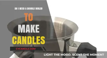 Candle Making Simplified: Double Boiler Necessity Explained for Beginners
