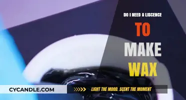 Do You Need a License to Make Wax? Legal Insights
