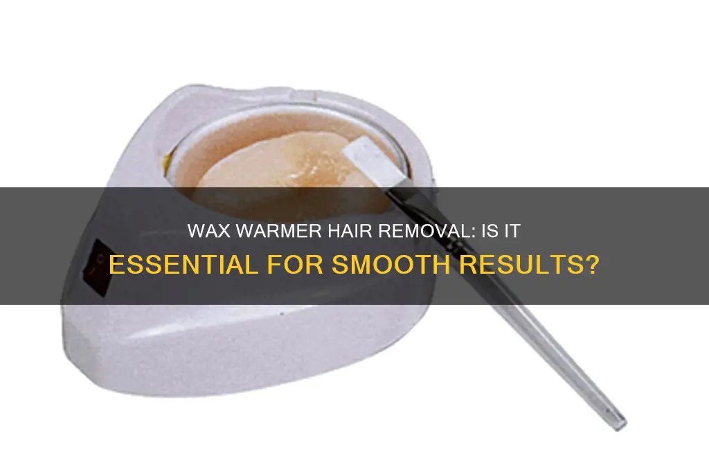 do i need a wax warmer hair removal