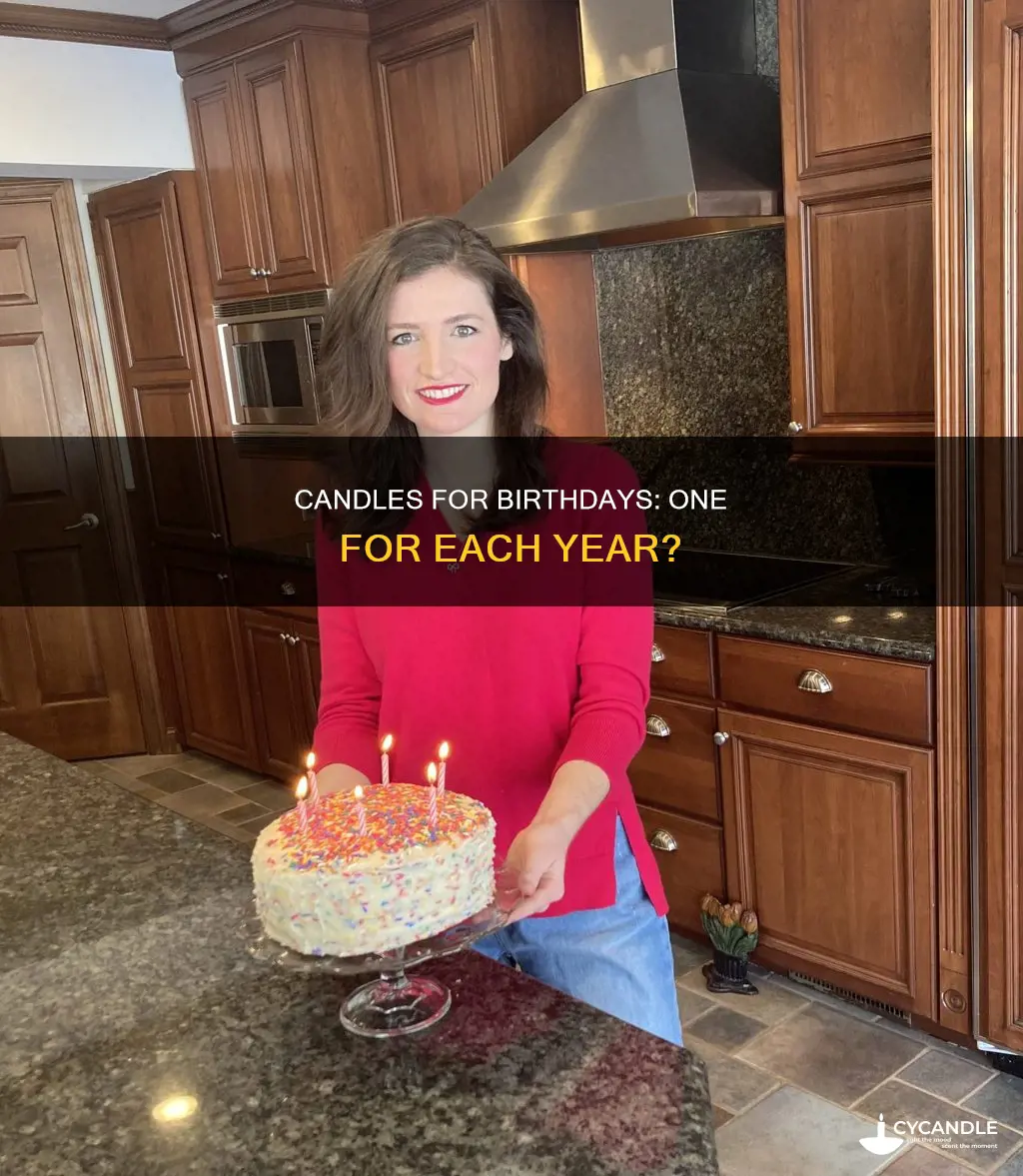 do i need one candle for each age