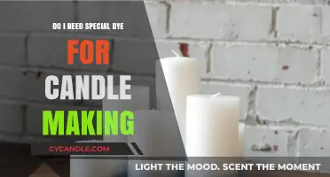 Candle-Making Dye: Do You Need a Special Kind?
