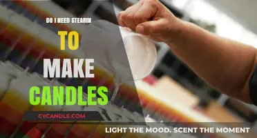 Stearin in Candle Making: Essential or Optional for Perfect Candles?