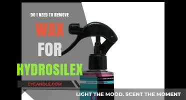 Should You Remove Wax Before Applying Hydrosilex? A Guide