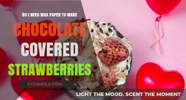 Chocolate-Covered Strawberries: Wax Paper Essential or Optional?