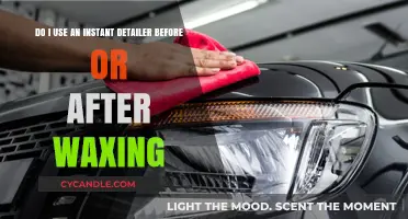 Detailing Dilemma: Instant Detailer Before or After Waxing?