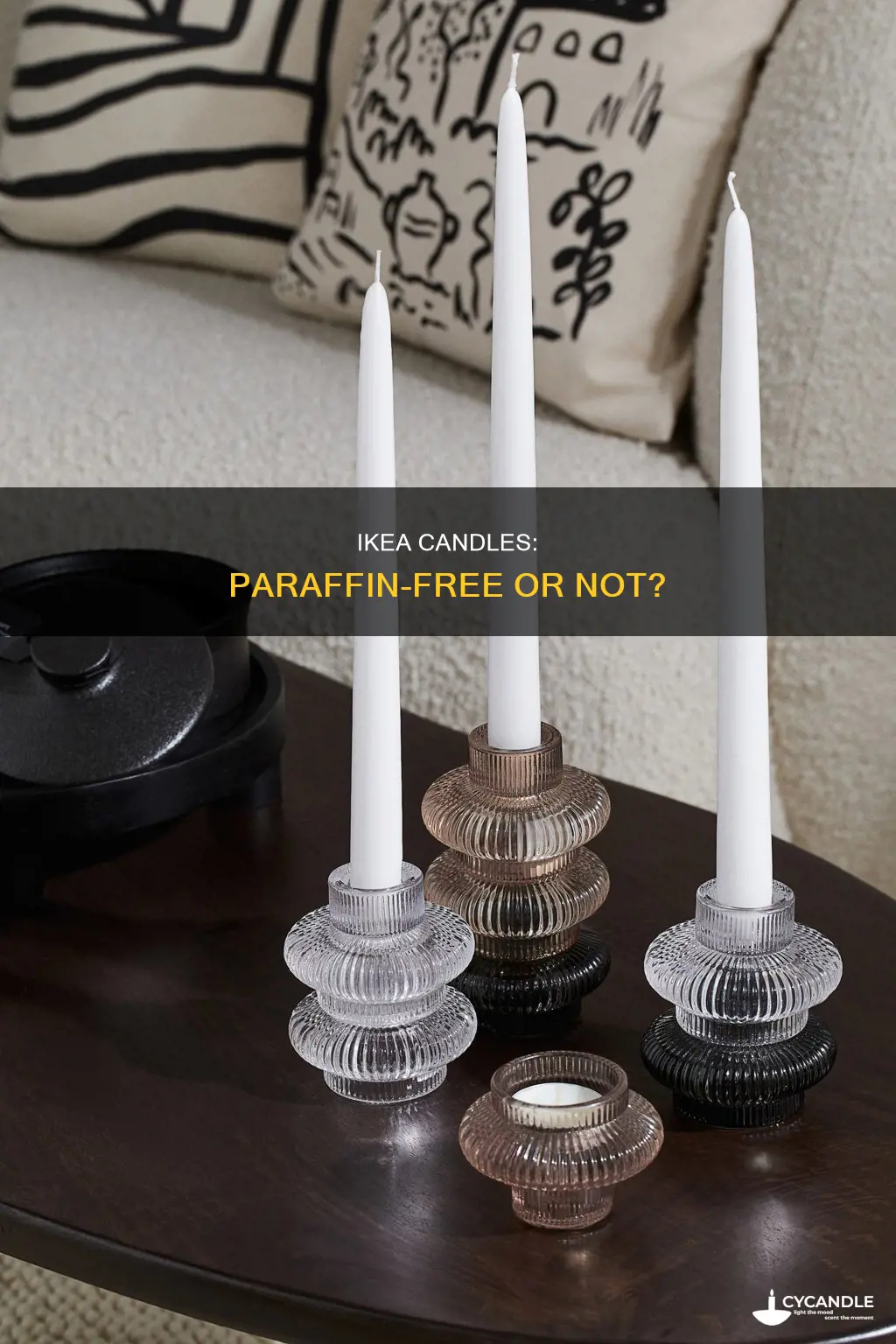 do ikea candles have paraffin