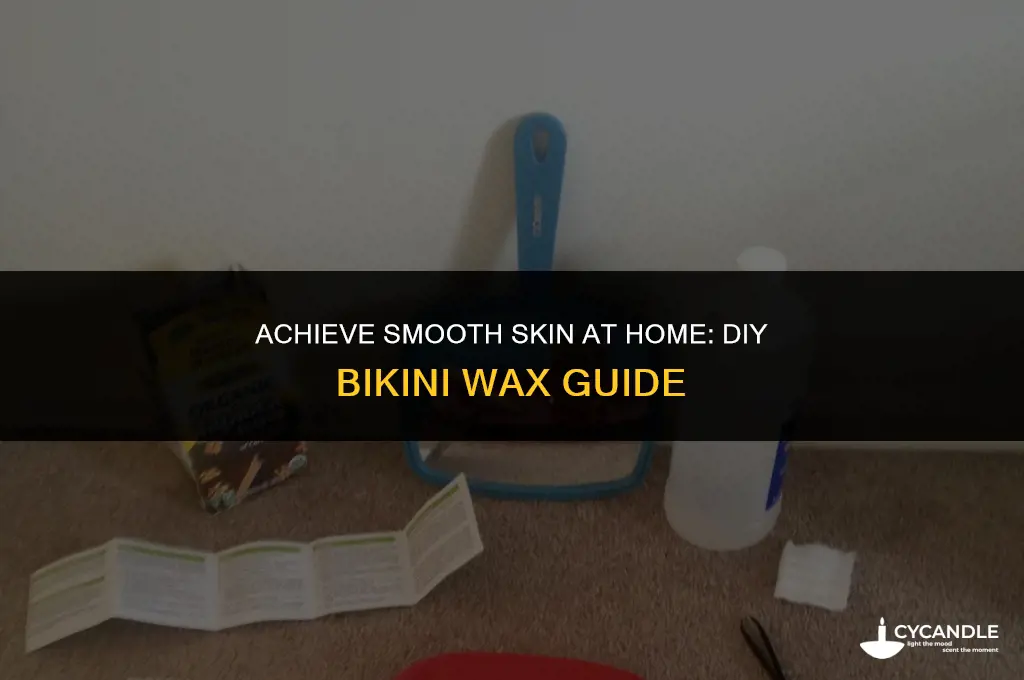 do it yourself bikini wax