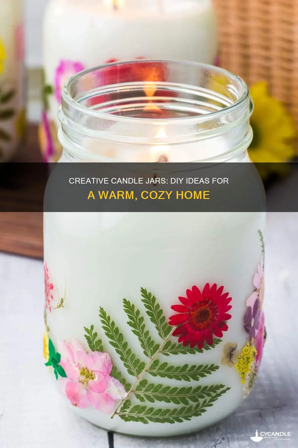 do it yourself candle jars
