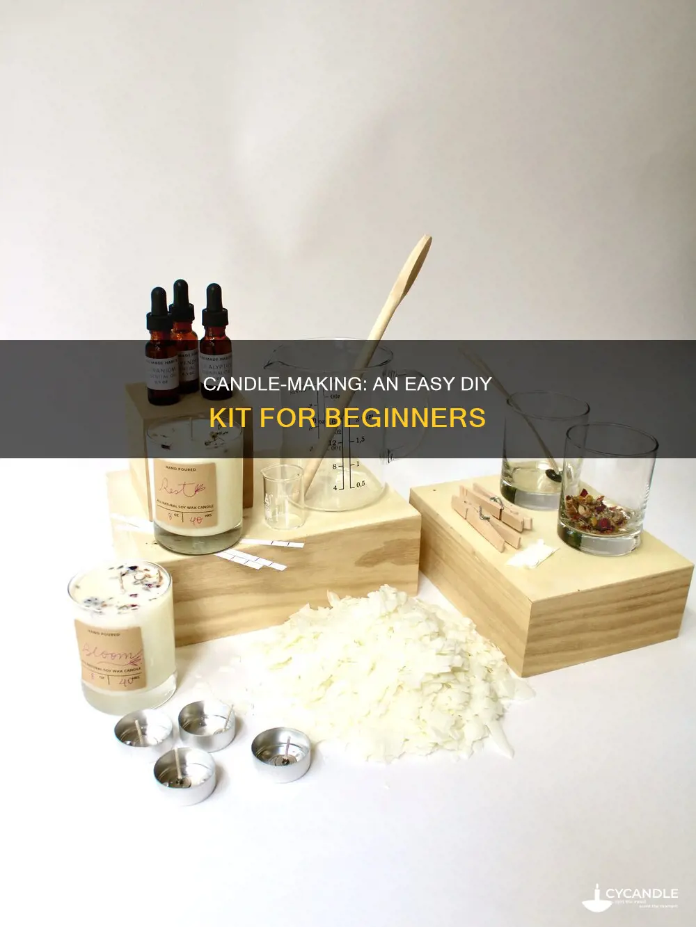 do it yourself candle kit