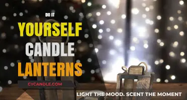Creative Candle Lanterns: DIY Home Decor Ideas