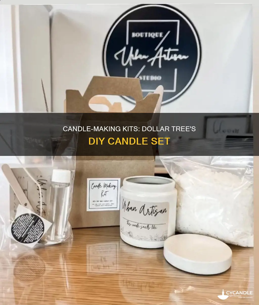 do it yourself candle making set dollar tree
