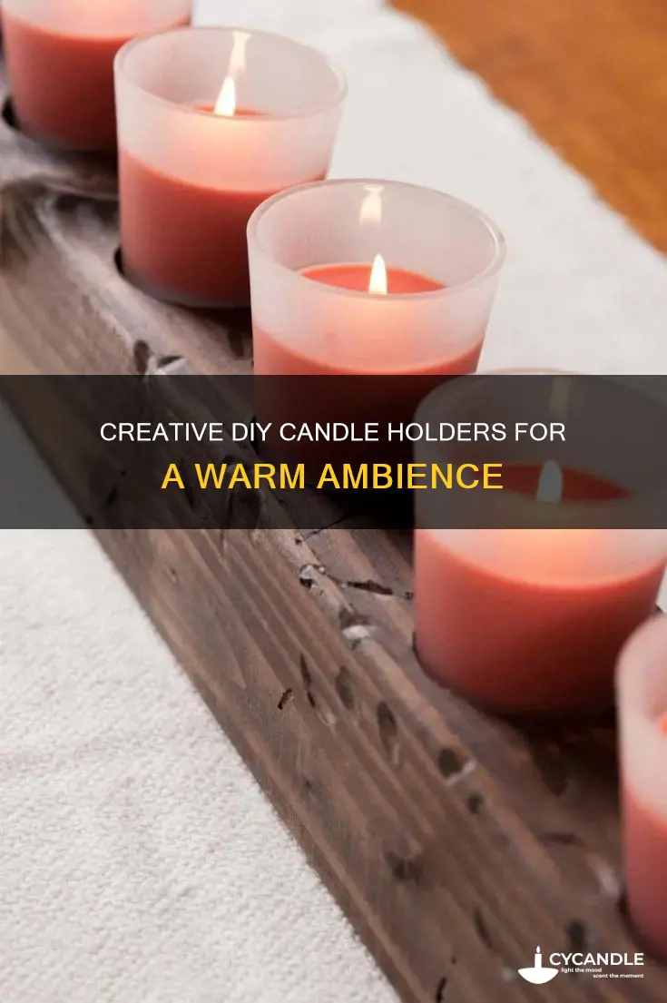 do it yourself diy candle holders