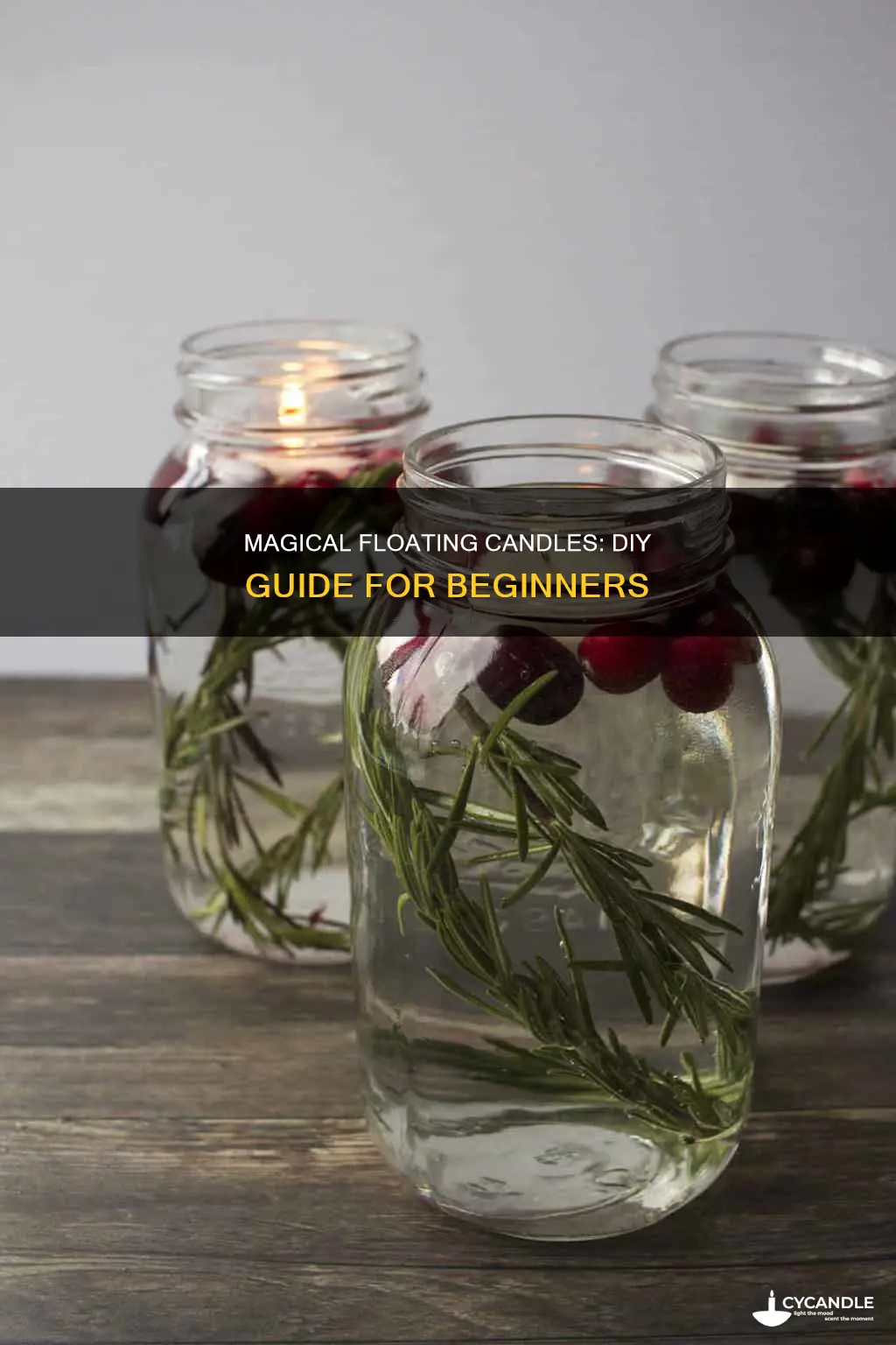 do it yourself floating candles