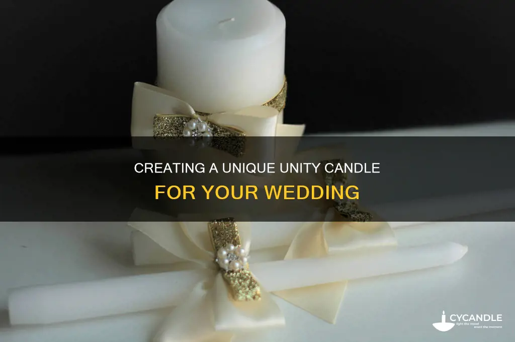 do it yourself unity candle
