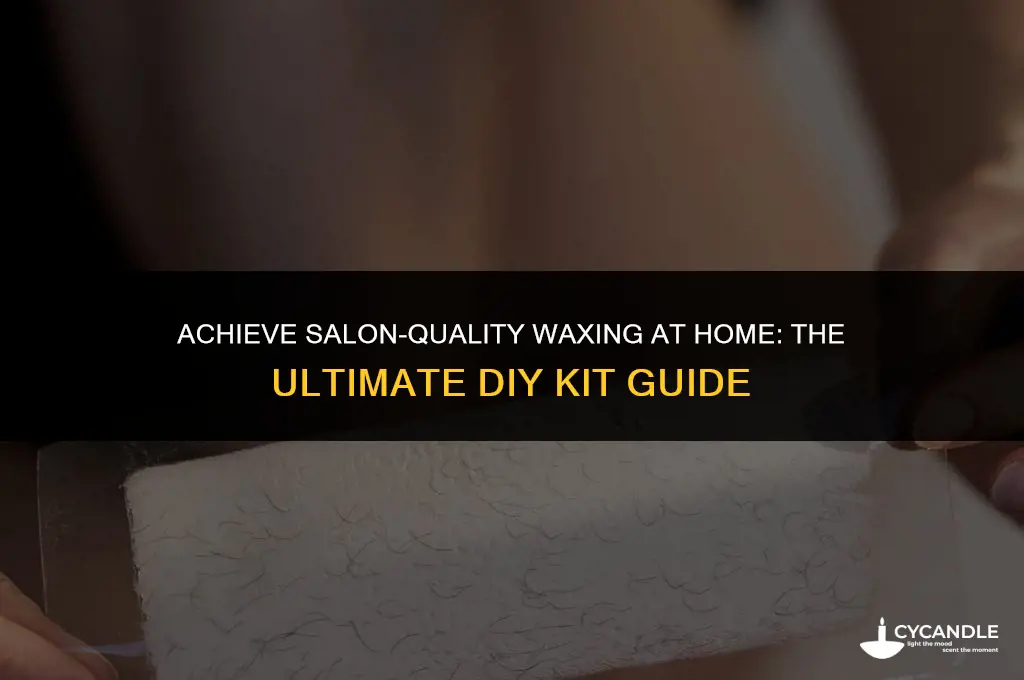 do it yourself waxing kit