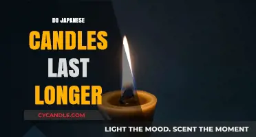 Japanese Candles: Longer-Lasting Illumination?
