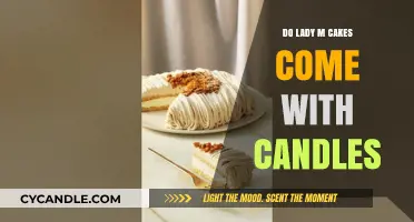 Lady M Cakes: Candles Included or Not?