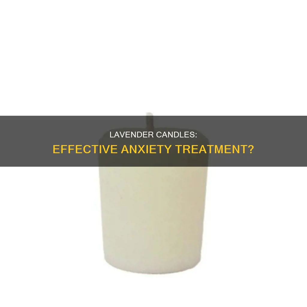 do lavender candles help anxiety
