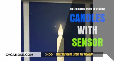 LED Bulbs in Sensor Window Candles: Compatibility and Functionality Explained