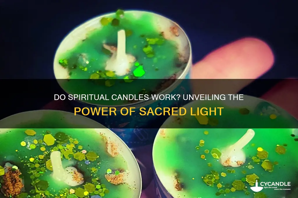 do lighting spiritual candles work