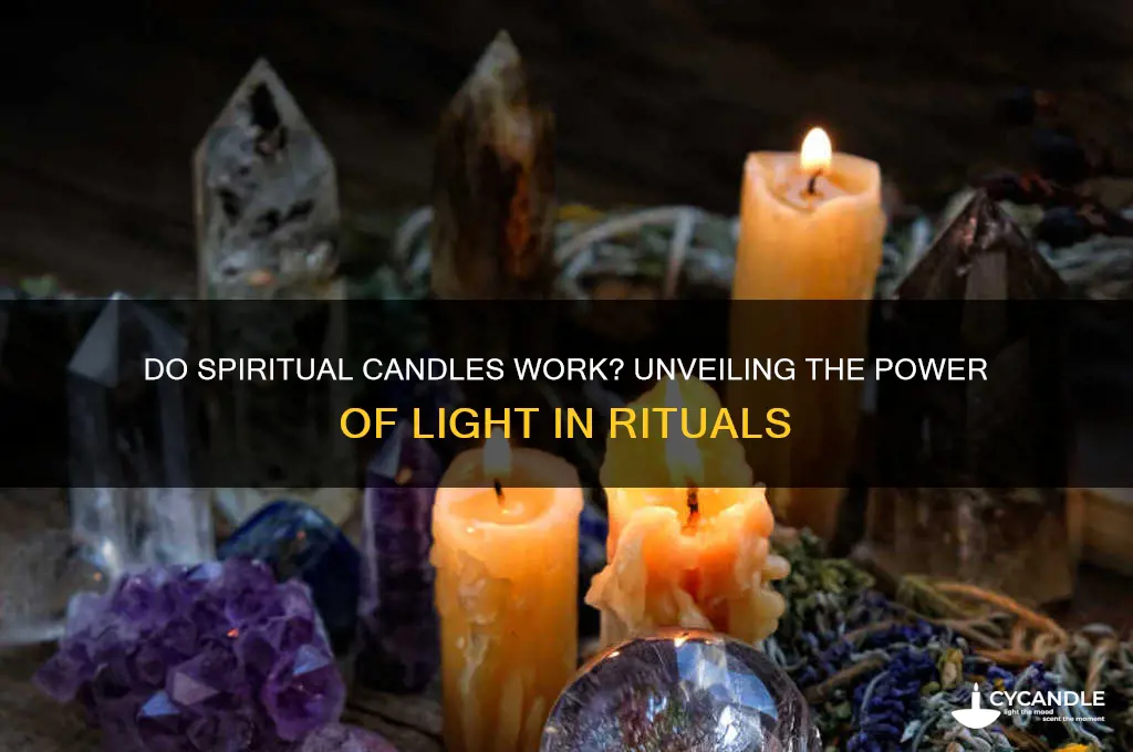 do lighting spiritutal candles work