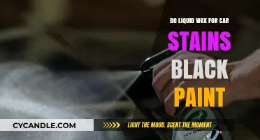 Effective Liquid Wax Solutions for Black Car Paint Stains