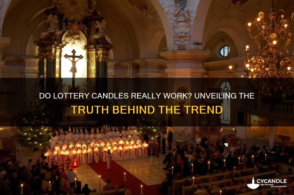 do lottery candles work