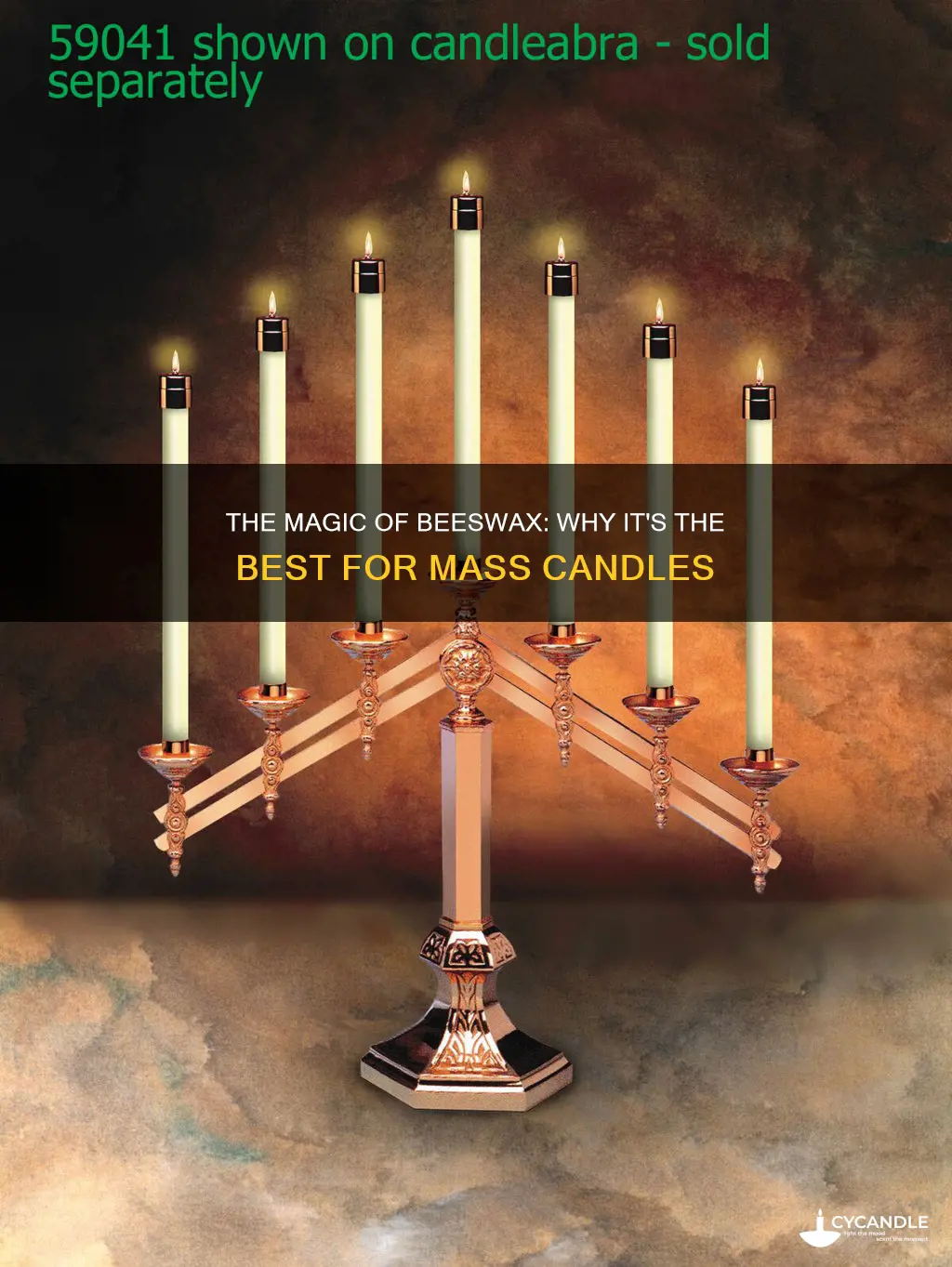 do mass candles have to be beesswax