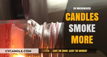 Microwaved Candles: More Smoke, Less Flame?